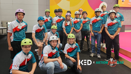 Aktion Fahrrad: Deutschlands fahrradfreundlichste Schulen gewinnen KED Fahrradhelme - EuroBike 2024