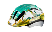 KED Meggy II Trend Kinderhelm mit Dino-Motiv, Seitenansicht