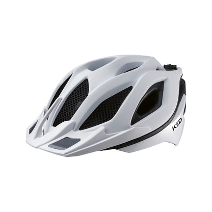 KED Spiri II Trend Helm in Weiß matt, Seitenansicht