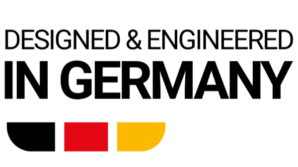 Designed and Engineered in Germany